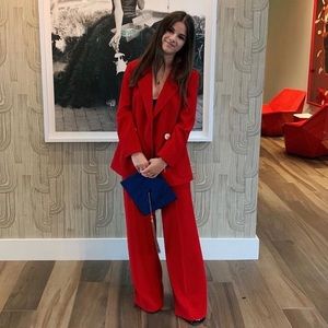Zara red pant